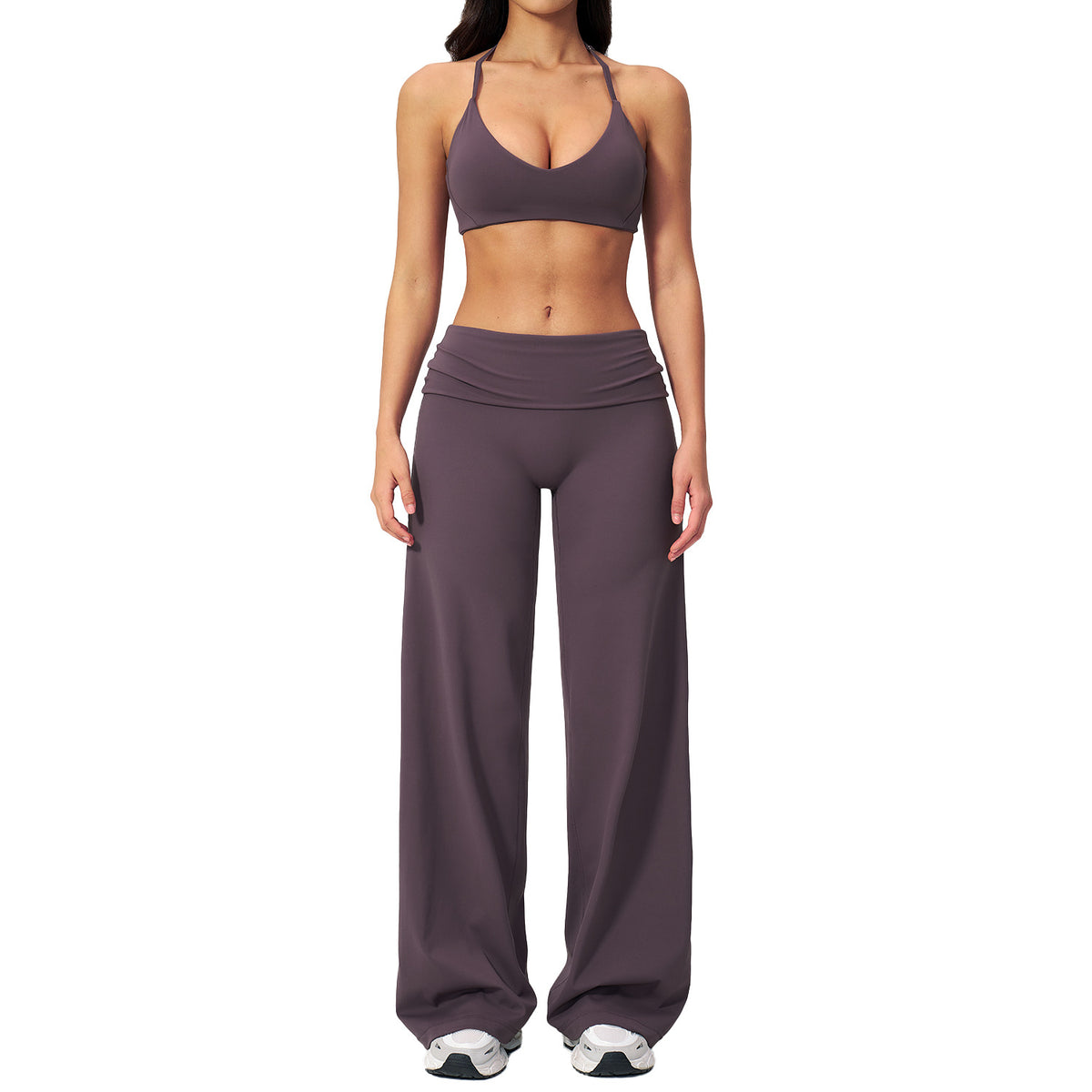 Seamless Sports Bra & High-Waist Leggings Set | Yoga & Gym Activewear