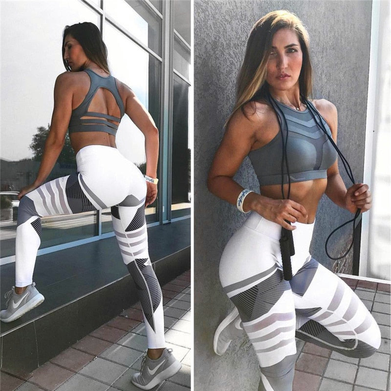 Women's Plus Size Stretch Yoga Leggings