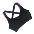 Women's Cross-Back Yoga Sports Bra | Crop Top for Gym & Fitness