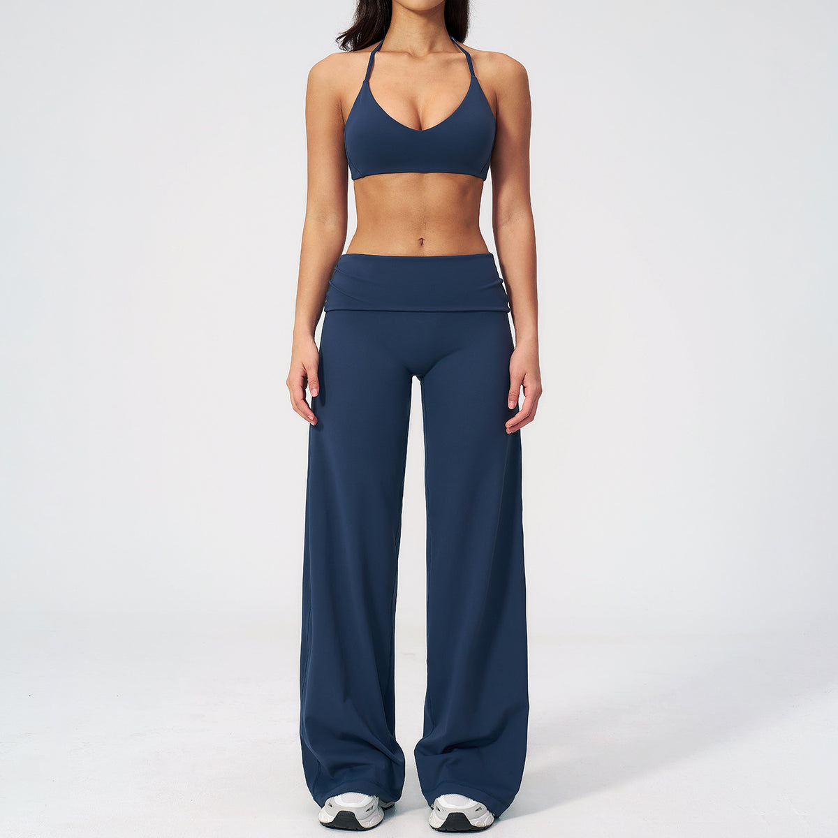 Seamless Sports Bra & High-Waist Leggings Set | Yoga & Gym Activewear
