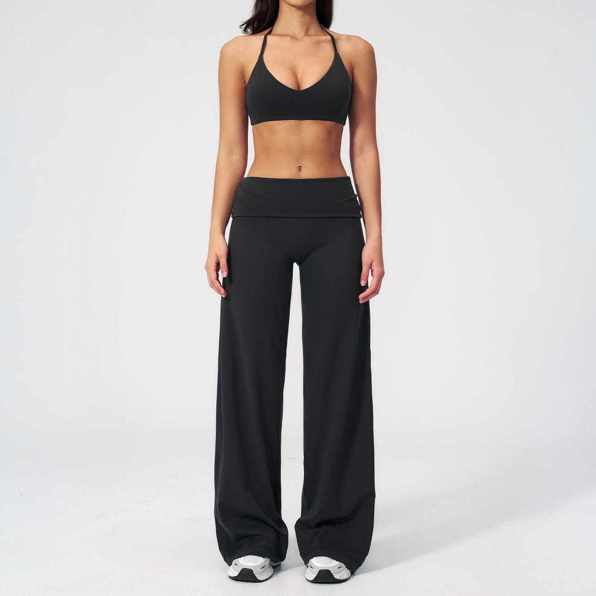 Seamless Sports Bra & High-Waist Leggings Set | Yoga & Gym Activewear